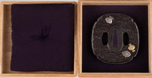 Iron Tsuba Signed "August 1861, Wada Isshin" with Tokubetsu Hozon Tosogu - Published