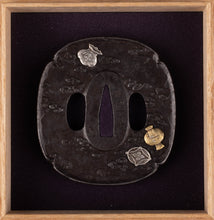 Iron Tsuba Signed "August 1861, Wada Isshin" with Tokubetsu Hozon Tosogu - Published