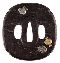 Iron Tsuba Signed "August 1861, Wada Isshin" with Tokubetsu Hozon Tosogu - Published