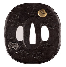 Iron Tsuba Signed "August 1861, Wada Isshin" with Tokubetsu Hozon Tosogu - Published