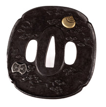 Iron Tsuba Signed "August 1861, Wada Isshin" with Tokubetsu Hozon Tosogu - Published