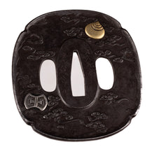 Iron Tsuba Signed "August 1861, Wada Isshin" with Tokubetsu Hozon Tosogu - Published