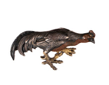 Menuki Attributed to "Den Tokuoki" with NBTHK Hozon Tosogu - Male and Female Shamo - Cockfighting