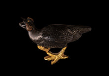 Menuki Attributed to "Den Tokuoki" with NBTHK Hozon Tosogu - Male and Female Shamo - Cockfighting