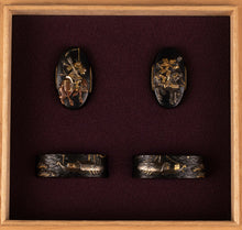 Shakudo Daisho Fuchikashira Signed "Shokotei Katsufusa" with NBTHK Tokubetsu Hozon Tosogu - Battle of Yashima