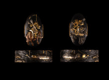 Shakudo Daisho Fuchikashira Signed "Shokotei Katsufusa" with NBTHK Tokubetsu Hozon Tosogu - Battle of Yashima