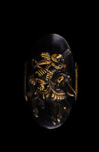 Shakudo Daisho Fuchikashira Signed "Shokotei Katsufusa" with NBTHK Tokubetsu Hozon Tosogu - Battle of Yashima