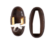 Iron Fuchikashira Signed "Teikan" with NBTHK Tokubetsu Hozon Tosogu - Ryuko