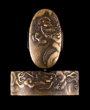 Shinchu Fuchkashira Signed "Rinsendo" with NBTHK Hozon Tosogu - Dragon Among Clouds