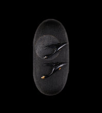 Shakudo Nanako Fuchikashira Signed "Naniwa No Ju Yabu Tsuneyuki" with Tokubetsu Hozon Tosogu- Geese and Moon