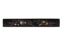 Shakudo Kozuka Decorated with Seashells