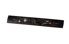 Shakudo Kozuka Decorated with Seashells