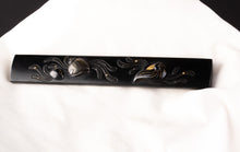 Shakudo Kozuka Decorated with Seashells