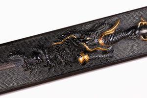 Shakudo Nanako Kurikara Dragon Theme Kozuka