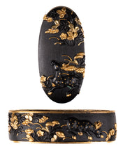 Fuchikashira Signed "Teijo Saku Mitsuyoshi" Made by 9th Generation Mainline Goto Master