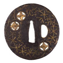Iron Mon Sukashi Heianjo School Tsuba