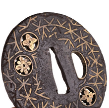 Iron Mon Sukashi Heianjo School Tsuba