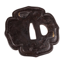 Iron Tsuba Signed "Masaharu"with NBTHK Hozon Tosogu - Cloude Dragon