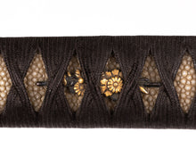 Katana Koshirae with Shakudo Karakusa Fuchikashira and Flowers Menuki