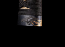 Katana Tsuka with Fuchikashira Signed "Kusakawa Hidemasa" - Crane and Tea Ceremony Utensils