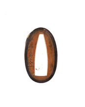 Katana Tsuka with Fuchikashira Signed "Kusakawa Hidemasa" - Crane and Tea Ceremony Utensils