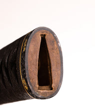 Katana Koshirae with Shakudo Karakusa Fuchikashira and Flowers Menuki