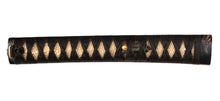 Katana Tsuka with Fuchikashira Signed "Kusakawa Hidemasa" - Crane and Tea Ceremony Utensils