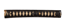 Katana Tsuka with Fuchikashira Signed "Kusakawa Hidemasa" - Crane and Tea Ceremony Utensils
