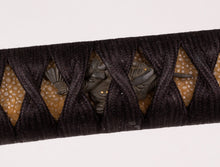 Katana Tsuka Decorated with Minamoto Yoshitsune and Benkei Menuki