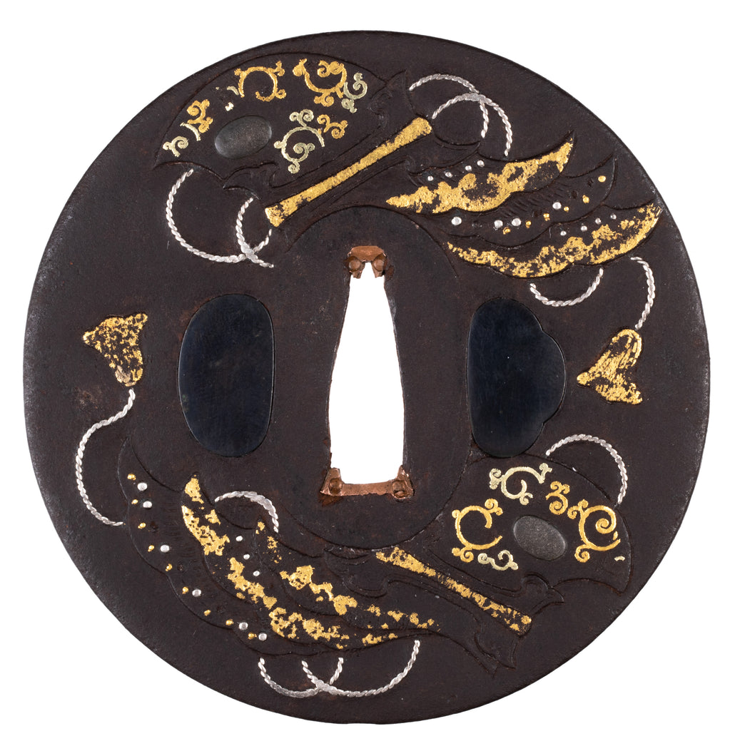 Iron Tsuba Attributed to 