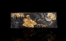 Wakizashi Jabara Ito Maki Tsuka with Shakudo Fittings - 16 cm